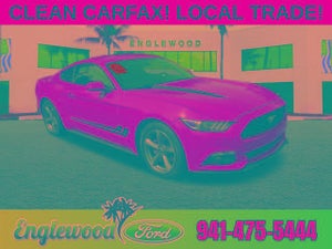 2015 Ford Mustang V6 CLEAN CARFAX! LOCAL TRADE!