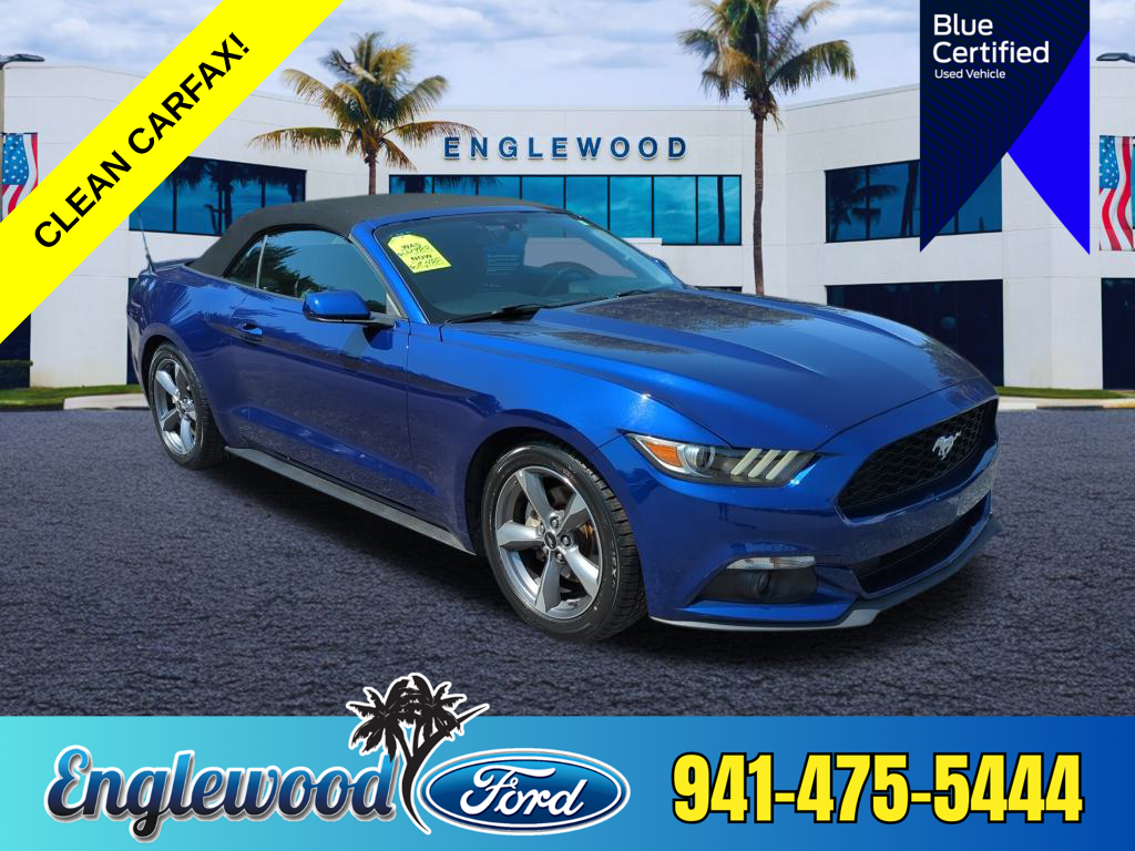 2016 Ford Mustang V6 CLEAN CARFAX! LOCAL TRADE!