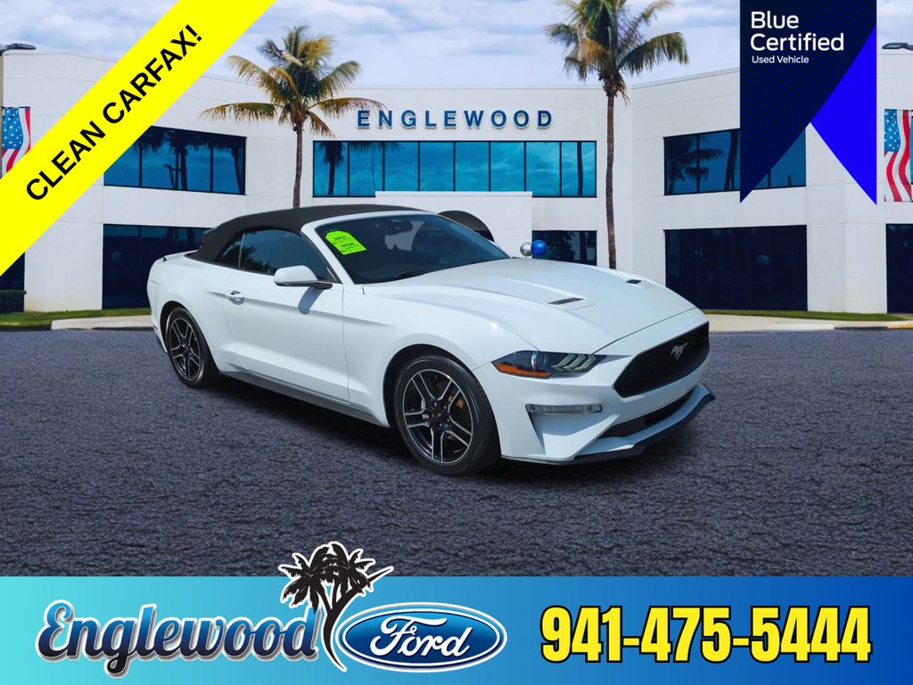 2021 Ford Mustang EcoBoost Premium CLEAN CARFAX!