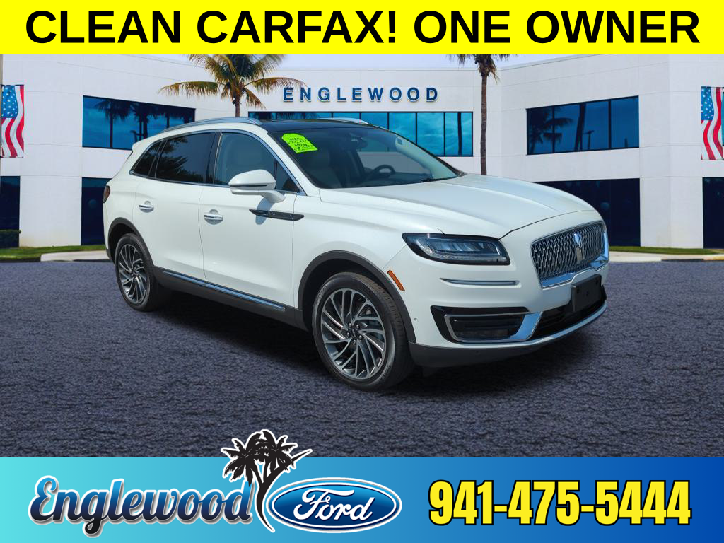 2020 Lincoln Nautilus Reserve CLEAN CARFAX! ONE OWNER!