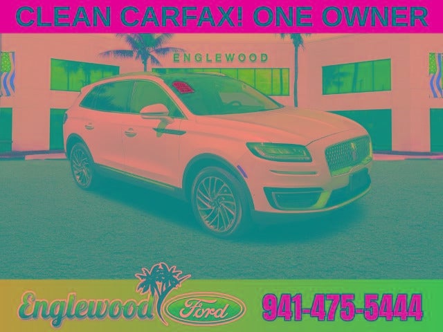 2020 Lincoln Nautilus Reserve CLEAN CARFAX! ONE OWNER!